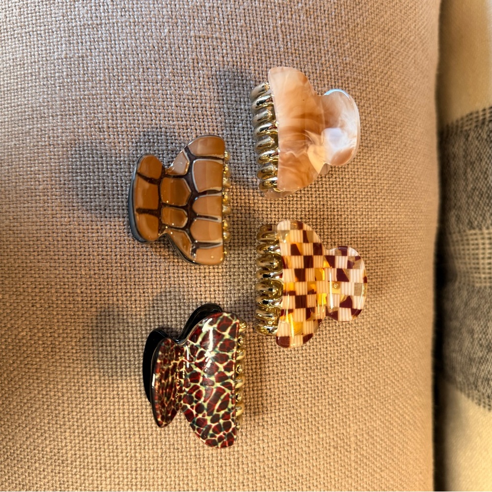 Set of Stylish Hair Clips